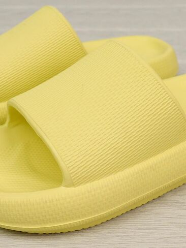 سيفينهيلدياموندز شبشب منزلي بنعل سميك للنساء والرجال | شرائح سحابية قابلة للتنفس وغير قابلة للانزلاق | صنادل استحمام سريعة الجفاف | منصة وسادة in Kuwait