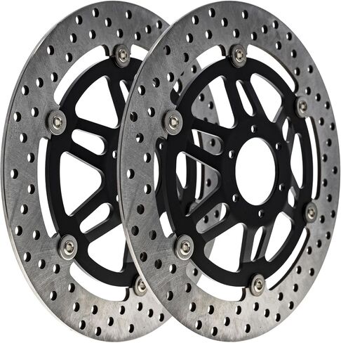 NICHE Front Brake Rotor Set For Honda CBR900RR Interceptor 750 Super Hawk 1000 CBR600F3 CBR600SE 45120-MAL-601 in Saudi Arabia