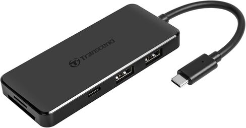 لوحة وصل USB من النوع C ذات 4 منافذ من ترانسيند (TS-HUB2C) in Kuwait
