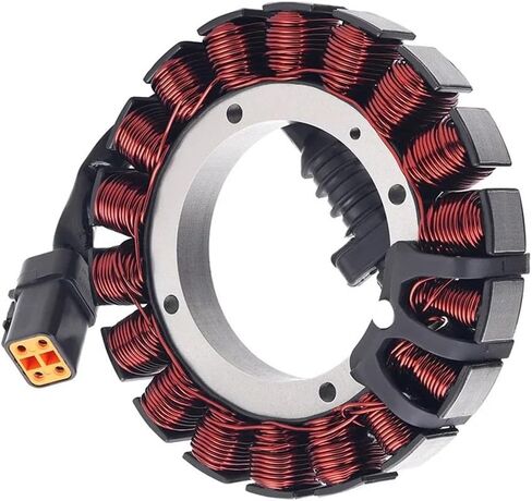 مولد دراجة نارية مولد لفائف هالي Dyn Fxdli fxdl fxdb glide fxd fxdc fxdx wide fxdwg fat boy flstf 30017-01 30017-01a أجزاء in Saudi Arabia
