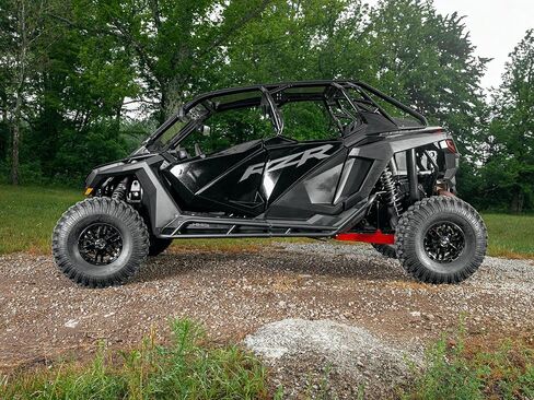 SuperAtv nerf bars/kickers tree/rock sliders for 2020+ polaris rzr pro xp 4 | أسود | بولت أون | 1.75 "أنابيب الصلب القطر | معطف مسحوق مقاوم للأشعة فوق البنفسجية | سهلة التثبيت in Saudi Arabia