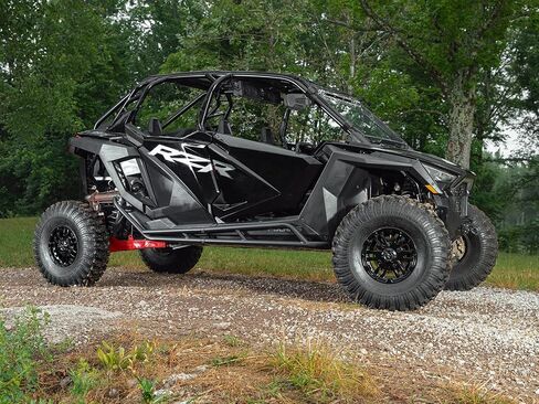 SuperAtv nerf bars/kickers tree/rock sliders for 2020+ polaris rzr pro xp 4 | أسود | بولت أون | 1.75 "أنابيب الصلب القطر | معطف مسحوق مقاوم للأشعة فوق البنفسجية | سهلة التثبيت in Saudi Arabia