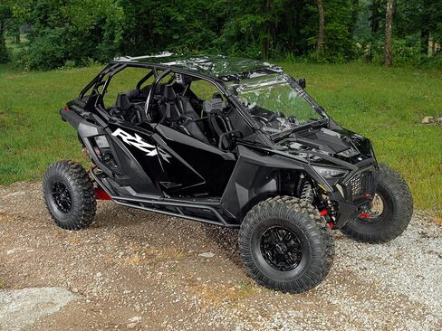 SuperAtv nerf bars/kickers tree/rock sliders for 2020+ polaris rzr pro xp 4 | أسود | بولت أون | 1.75 "أنابيب الصلب القطر | معطف مسحوق مقاوم للأشعة فوق البنفسجية | سهلة التثبيت in Saudi Arabia