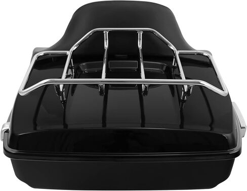 XFMT Detachable 2 Two Tour Tour Pack Rack Argage Rack متوافق مع Harley Touring Road King Street Glide Glide 2014-Later in Kuwait