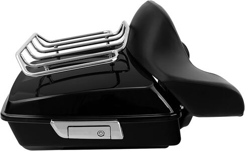 XFMT Detachable 2 Two Tour Tour Pack Rack Argage Rack متوافق مع Harley Touring Road King Street Glide Glide 2014-Later in Kuwait