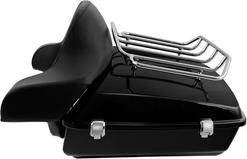 XFMT Detachable 2 Two Tour Tour Pack Rack Argage Rack متوافق مع Harley Touring Road King Street Glide Glide 2014-Later in Kuwait