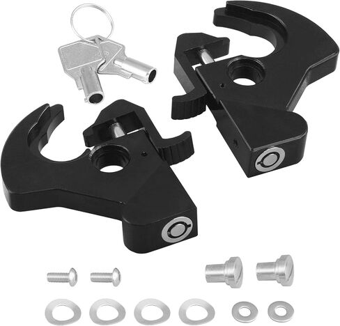 Detachable Locking Latch Kit Rotary Docking Latches for Harley Davidson Touring Dyna Softail Sportster in Kuwait