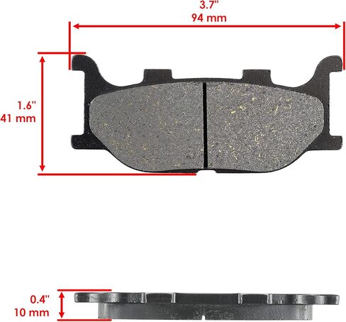 منصات الفرامل الخلفية الأمامية Caltric متوافقة مع Yamaha XVS1300 XVS 1300 XVS13C XVS 13C V-Star 1300 Tourer 2007-2017 منصات خلفية أمامية in Saudi Arabia
