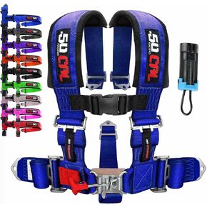 Camouflage 5 Point Harness & Bypass Plug for Bucket Seat ، إصدار مزلاج ، 9 خيارات ألوان ، يعمل مع Canam UTVS ، تسخير السباق ، سيارة سباق ، ومركبة الطرق الوعرة (وحدة واحدة) [6001 CB 5999C] in Kuwait