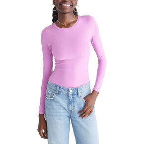 AEROPOSTALE womens Seriously Soft Smooth Crew Neck Long Sleeve Bodysuit in Saudi Arabia