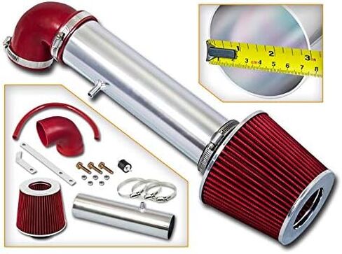 Rtunes Racing Short Ram Air Intake Kit + Filter Combo Compatible For 97-04 Cherokee/Grand Cherokee/Laredo V6 (Blue) in Saudi Arabia