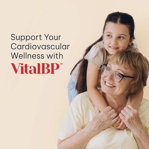 Vital BP - Support for Normal Blood Pressure - Supports Blood Flow & Arteries - with CoQ10, L-Citrulline, and K2 & D3-60 Capsules in Saudi Arabia