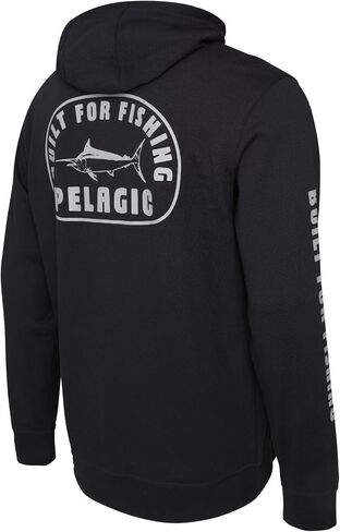 Marlin Stamp Pullover Fleece Hoodie in Saudi Arabia