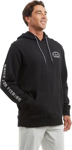 Marlin Stamp Pullover Fleece Hoodie in Saudi Arabia