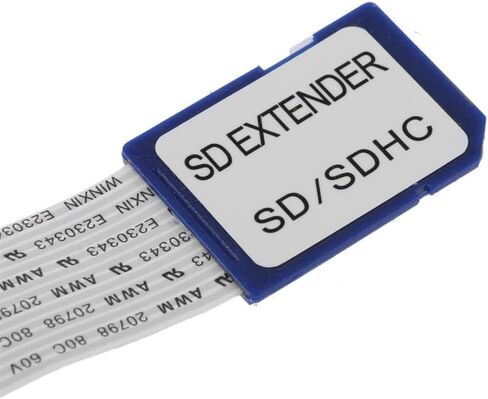 NFHK Micro-SD TF Memory Card Kit Male to TF Female Extension Soft Flat FPC Cable Extender 25cm in Kuwait