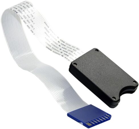 NFHK Micro-SD TF Memory Card Kit Male to TF Female Extension Soft Flat FPC Cable Extender 25cm in Kuwait