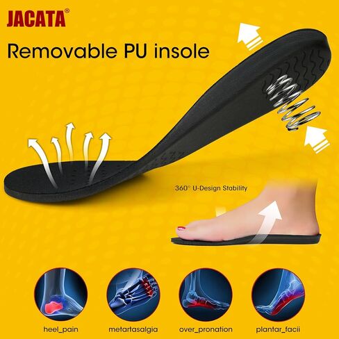 Jacata Mens Work Boots Chelsea Slip On Boot For Men Men's Industrial Construction Soft Toe Shoes Botas De Trabajo Para Hombre in Saudi Arabia