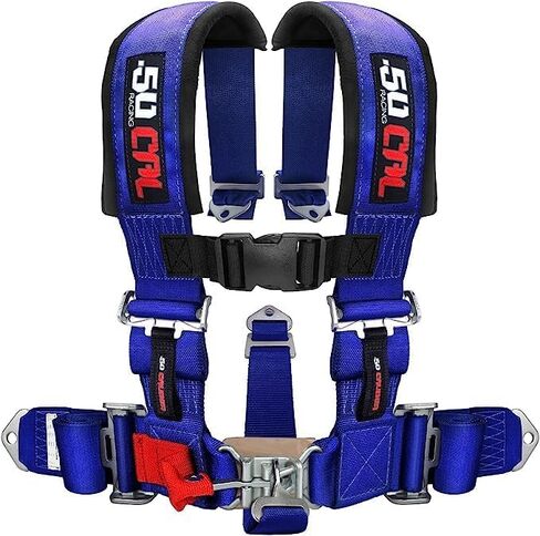 Camouflage 5 Point Harness & Bypass Plug for Bucket Seat ، إصدار مزلاج ، 9 خيارات ألوان ، يعمل مع Canam UTVS ، تسخير السباق ، سيارة سباق ، ومركبة الطرق الوعرة (وحدة واحدة) [6001 CB 5999C] in Saudi Arabia