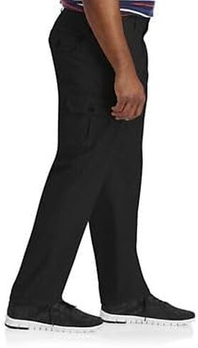 Harbor Bay by DXL Men's Big and Tall Continuous Comfort Cargo Pants in Kuwait