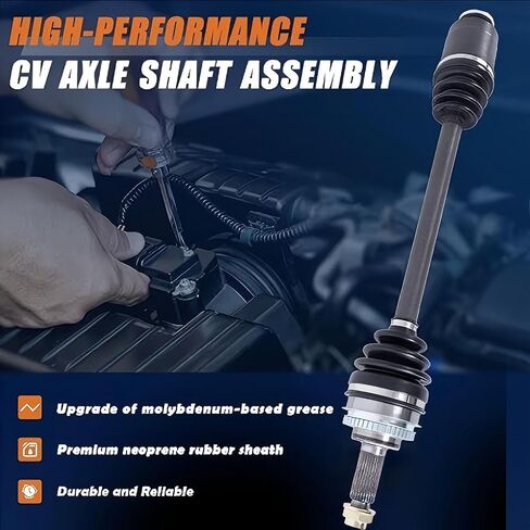 CV AXLE ROMBLY ASSEMBLY زوج 2PCS متوافق مع 2003-2006 Subaru Baja 2000-2002 Forester 2000-2003 Impreza 2000-2004 Legacy 667259 28021ac200 in Saudi Arabia
