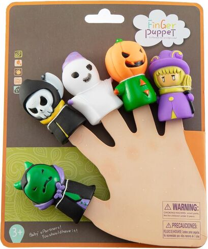 5 Pieces Christmas Finger Puppets Toys for Kids Santa Claus Snowman Character Finger Puppet for Party Favors Goodie Bag Fillers in Saudi Arabia