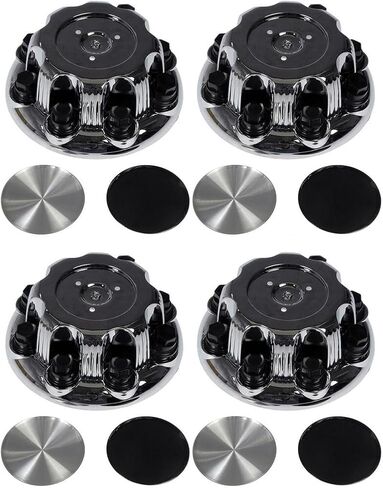 Wheel Cap 4X Replaces 9597159, 9597163 for GMC Savana 2500 2003-2017 for Savana 3500 2003-2017 for Savana 4500 2009-2016 for Sierra 1500 2001-2006 for Sierra 1500 HD 2001-2006 in Saudi Arabia