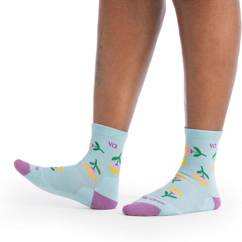 Wide Open Crew Socks for Women – Merino Wool, Lightweight Comfortable Cotton Blend High Long Socks for Everyday Wear (9507) in Kuwait