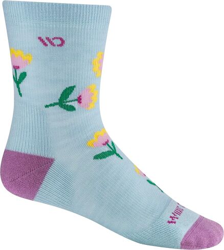 Wide Open Crew Socks for Women – Merino Wool, Lightweight Comfortable Cotton Blend High Long Socks for Everyday Wear (9507) in Kuwait