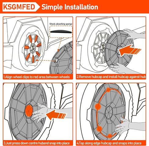 4 قطع من أغطية مركز العجلات متوافقة مع ملحقات Tesla Cybertruck 2023 2024، غطاء مركزي كامل سداسي بديل مقاوم للماء لملحقات Cybertruck الخارجية لعام 2024، أسود in Kuwait