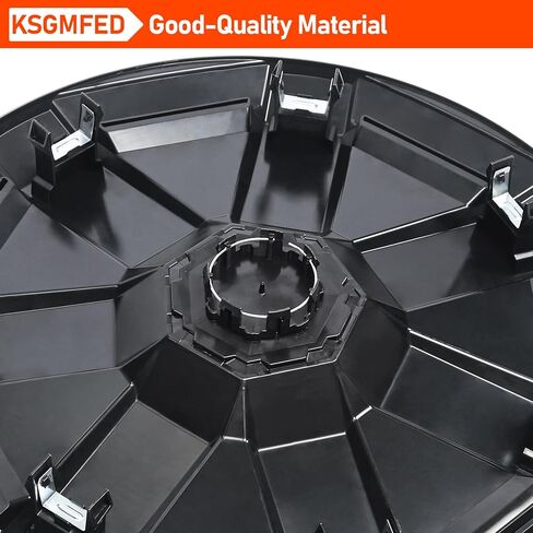 4 قطع من أغطية مركز العجلات متوافقة مع ملحقات Tesla Cybertruck 2023 2024، غطاء مركزي كامل سداسي بديل مقاوم للماء لملحقات Cybertruck الخارجية لعام 2024، أسود in Kuwait