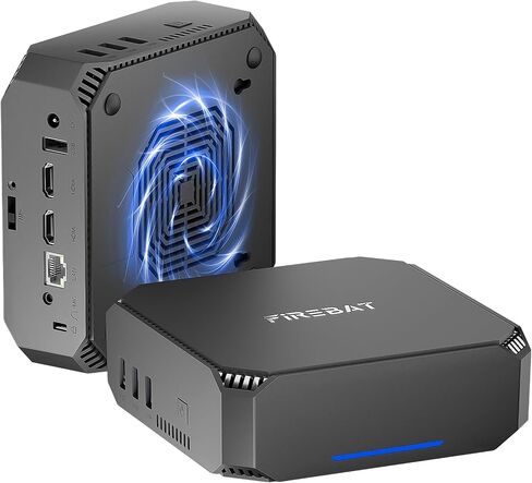 Mini PC N150 (3.6GHz) Intel, TPM 2.0, 1000MHz 4K UHD, 16GB DDR4 RAM 512GB M.2 SSD PCIe, Intel Twin Lake N150, Gaming Small Mini Desktop Computer Windows 11, Office/Business/Home Mini Server in Saudi Arabia