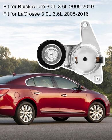 حزام السربنتين موتر محرك أدوات مكونات ملائمة ل Chevy Equinox Traverse Buick Lacrosse GMC Acadia Terrain Cadillac XTS SRX استبدال 12610680 12626644 6K938 in Saudi Arabia