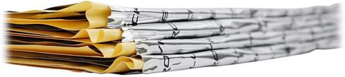 Rockville Rockmat RM12-S 12 Sq Ft Sound Dampening/Deadening Butyl Rubber Car Kit Silver in Saudi Arabia