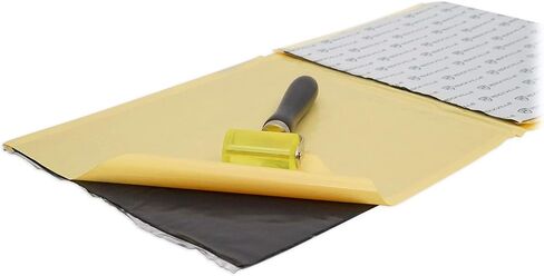 Rockville Rockmat RM12-S 12 Sq Ft Sound Dampening/Deadening Butyl Rubber Car Kit Silver in Saudi Arabia