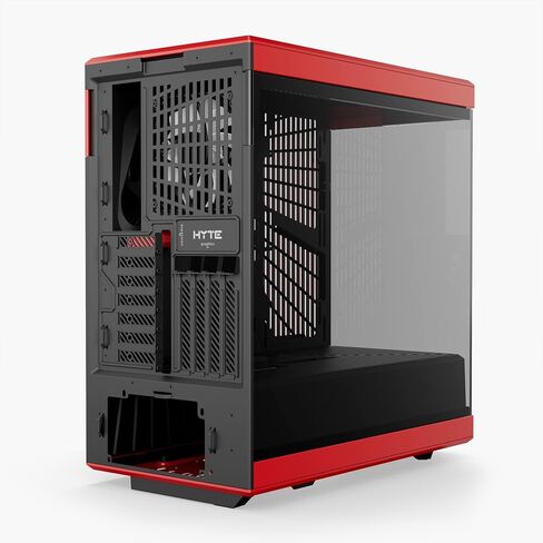 HYTE Y70 Mid-Tower ATX Gaming PC Desktop Case - Panoramic Tempered Glass - Dual Chamber - High Airflow Chassis - PCIE 4.0 Riser Cable Included - New Modern Aesthetic - Taro Milk (Purple) in Kuwait