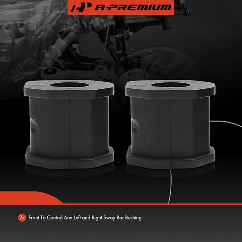 A-Premium 2 x Front To Control Arm Sway Bar Bushing Kit, Compatible with Mitsubishi Montero Sport 1997-2004 in Saudi Arabia