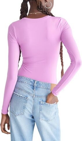 Aeropostale Womens على محمل الجد ناعم ناعم طاقم الرقبة طويلة الأكمام in Saudi Arabia