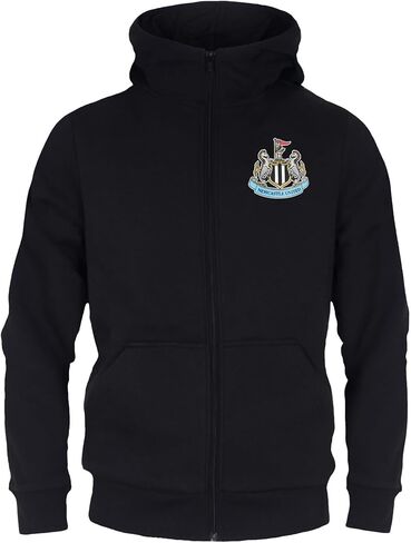 Newcastle United Football Club Official Soccer Gift Boys Fleece Zip Hoody in Saudi Arabia