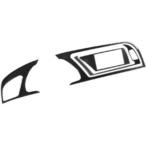 Cnnono8 4PCS Carbon Fiber Dashboard Instrument Frame Panel Trim Interior Decoration Accessories for Audi A5 RS5 S5, LHD in Saudi Arabia