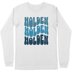 Wavy Holden Kids Long Sleeve T-Shirt Youth in Saudi Arabia