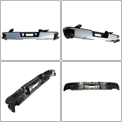 LABLT REAL PUMPER ASSEMBLY Chrome Steel President for Silverado Sierra 1500 2014 2015 2016 2017 2018 استبدال GM1103176 GM1102558 in Kuwait