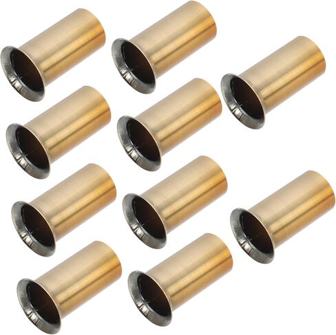 Artibetter 10pcs شمعة الثريا الحديدية ضوء الأكمام الأنيقة ذات الحواف للشمعدانات قاعدة مصباح القاعدة in Saudi Arabia