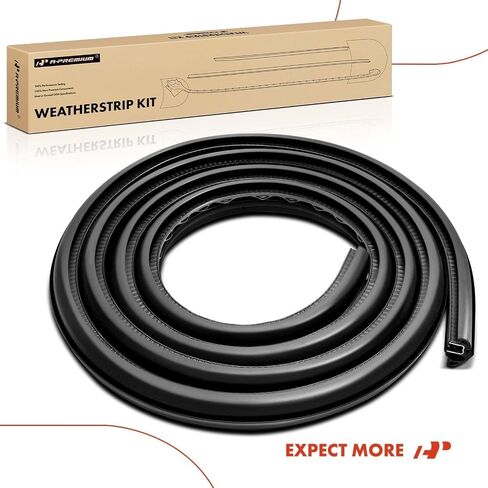 A-Premium Front Left - Door Weatherstrip Seal Compatible with Chevrolet Tahoe, Suburban 1500, Suburban 2500, Avalanche & GMC Yukon, Yukon XL 1500, Yukon XL 2500 & Cadillac Escalade, Escalade ESV in Saudi Arabia