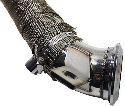 3 "أنبوب توربو مع التفاف الحراري متوافق مع 2011-2015 CHEVY GMC 6.6L LML DURAMAX محركات ديزل 117000600 in Saudi Arabia