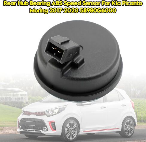 Topteng Rear Hub Bearing ABS Speed Sensor for Kia Moring/Picanto 2017-2020 SEDAN-5DR 5P 1000CC/5P 1200CC -KAPPA 58980B2050, 58980G6000 in Saudi Arabia