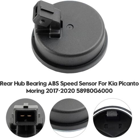 Topteng Rear Hub Bearing ABS Speed Sensor for Kia Moring/Picanto 2017-2020 SEDAN-5DR 5P 1000CC/5P 1200CC -KAPPA 58980B2050, 58980G6000 in Saudi Arabia