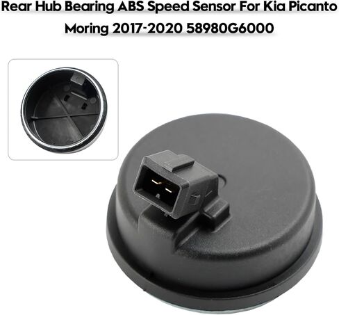 Topteng Rear Hub Bearing ABS Speed Sensor for Kia Moring/Picanto 2017-2020 SEDAN-5DR 5P 1000CC/5P 1200CC -KAPPA 58980B2050, 58980G6000 in Saudi Arabia