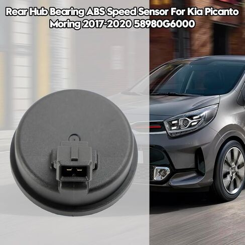 Topteng Rear Hub Bearing ABS Speed Sensor for Kia Moring/Picanto 2017-2020 SEDAN-5DR 5P 1000CC/5P 1200CC -KAPPA 58980B2050, 58980G6000 in Saudi Arabia