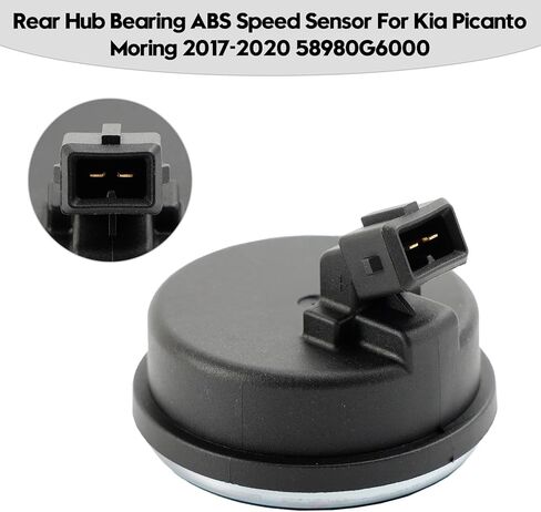 Topteng Rear Hub Bearing ABS Speed Sensor for Kia Moring/Picanto 2017-2020 SEDAN-5DR 5P 1000CC/5P 1200CC -KAPPA 58980B2050, 58980G6000 in Saudi Arabia