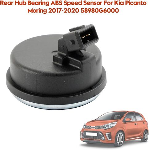 Topteng Rear Hub Bearing ABS Speed Sensor for Kia Moring/Picanto 2017-2020 SEDAN-5DR 5P 1000CC/5P 1200CC -KAPPA 58980B2050, 58980G6000 in Saudi Arabia